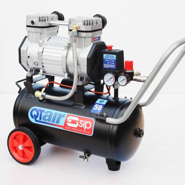 SIP  05491 QT DD 1.5hp 24ltr Ultra Low Noise Oil Free Compressor 230volt - Image 4