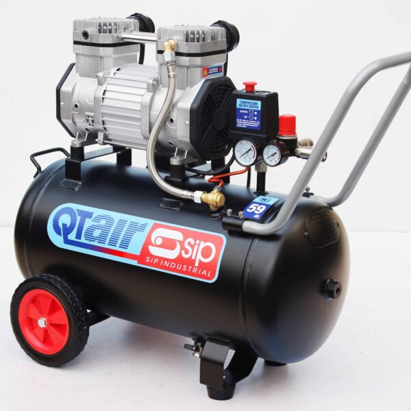 SIP  05492 QT DD 1.5hp 50ltr Ultra Low Noise Oil Free Compressor 230volt - Image 6